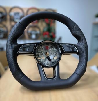 Preview: AUDI S LINIE A3 A4 S4 A5 S5 A4 Q2 SQ2  Lenkrad neu beziehen